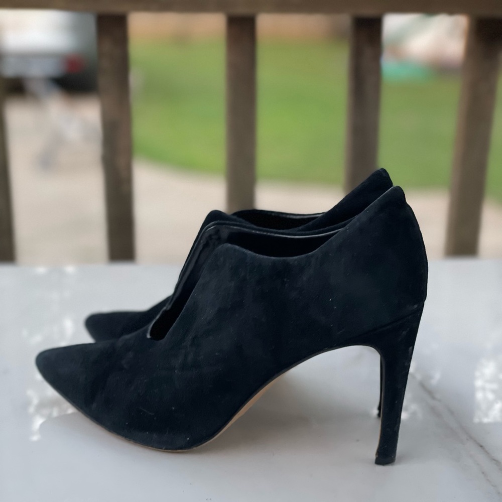 Vince Camuto Black Suede Booties